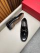 Ferragamo Black Business Leather Shoes 0428 19(2)_th.jpg